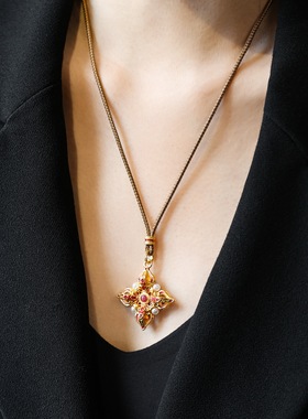 金店同款新中式复古小众设计项链