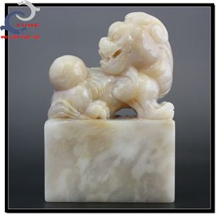 寿山石印章精美貔貅印钮 巴林石 精品章书法篆刻章【裕和轩】F7-4