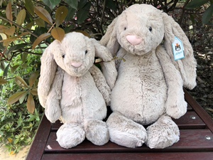 现货Jellycat Bashful Bunny邦尼兔子毛绒公仔玩具 苏瑞 王源同款