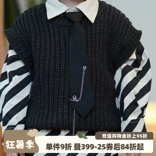 砚台家儿童领带演出搭配