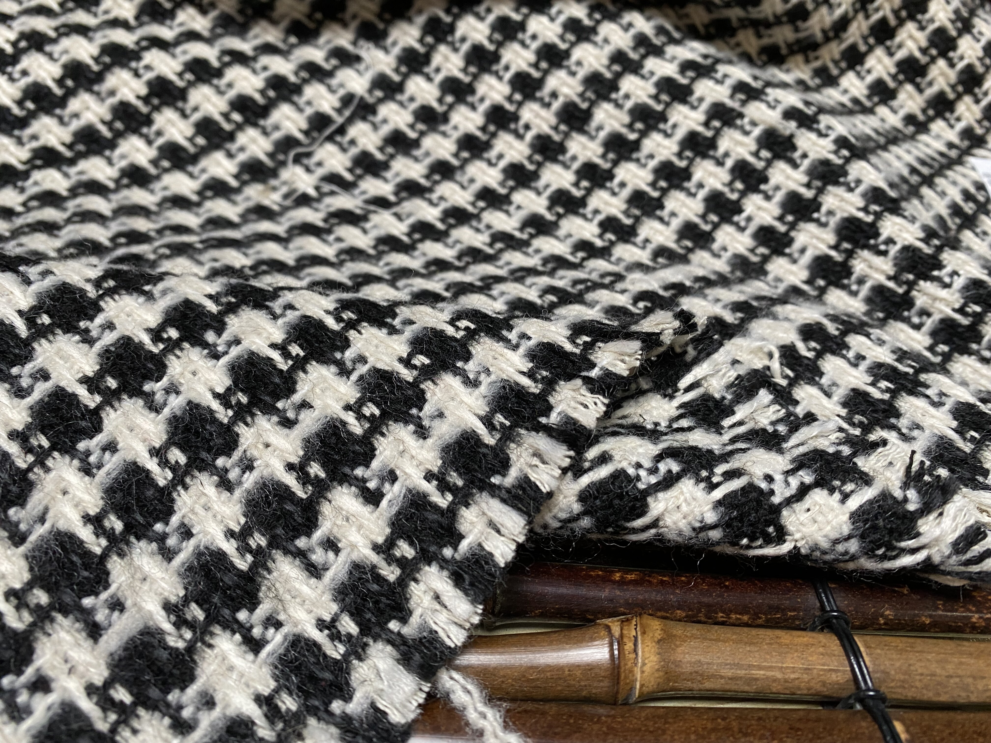 T1126 双面编织羊绒设计师布料2米×1.5米