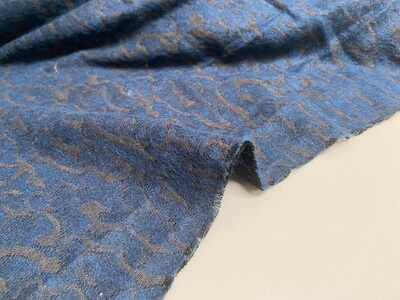 L0112 艺术羊绒设计师布料3.30米乘1.40