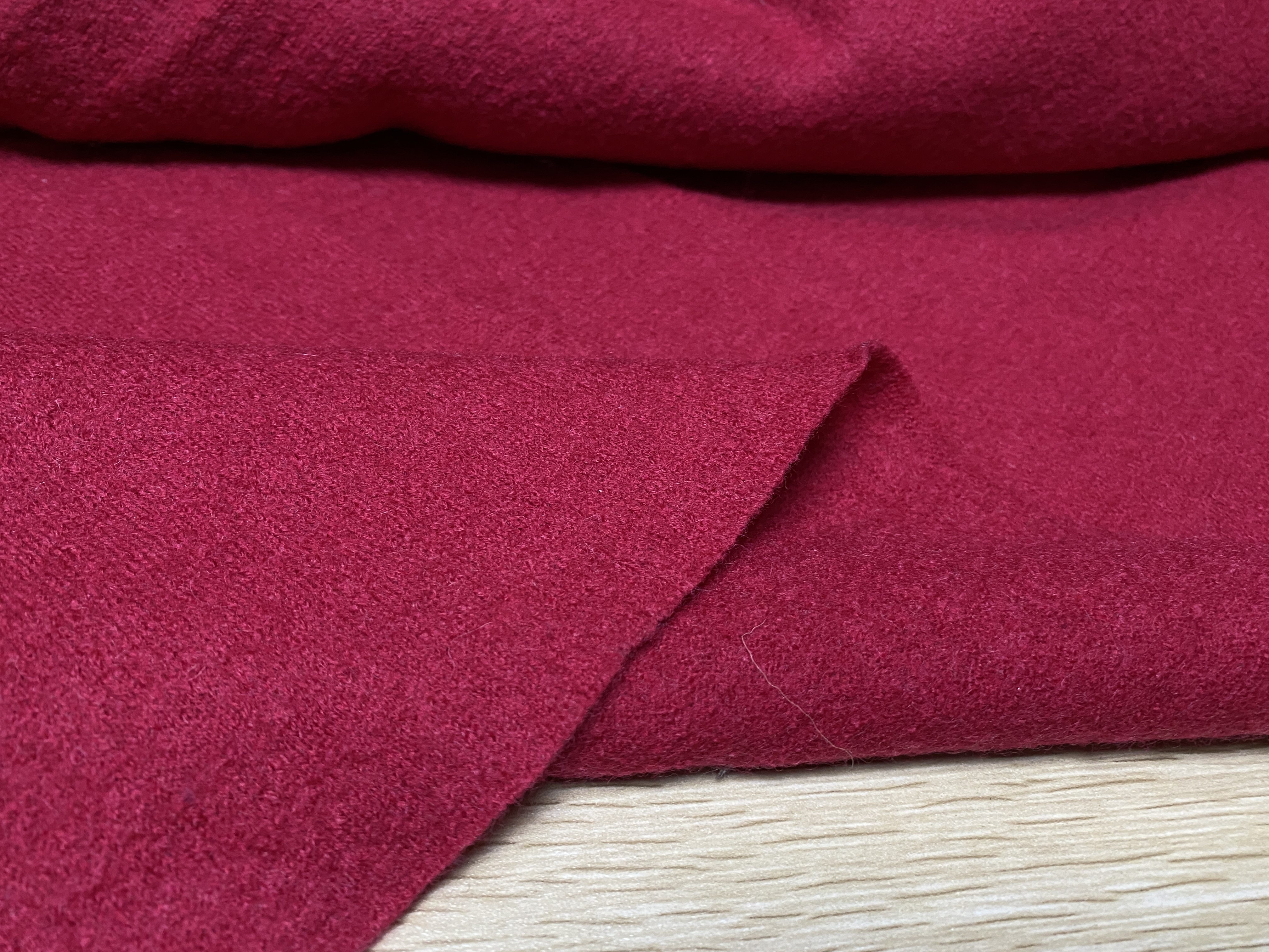 T0125高级酒红色针织羊绒设计师布料三米乘1.2米,居家布艺,海绵垫/布料/面料/手工diy,淘宝优惠券,粉丝福利购,淘宝优惠卷