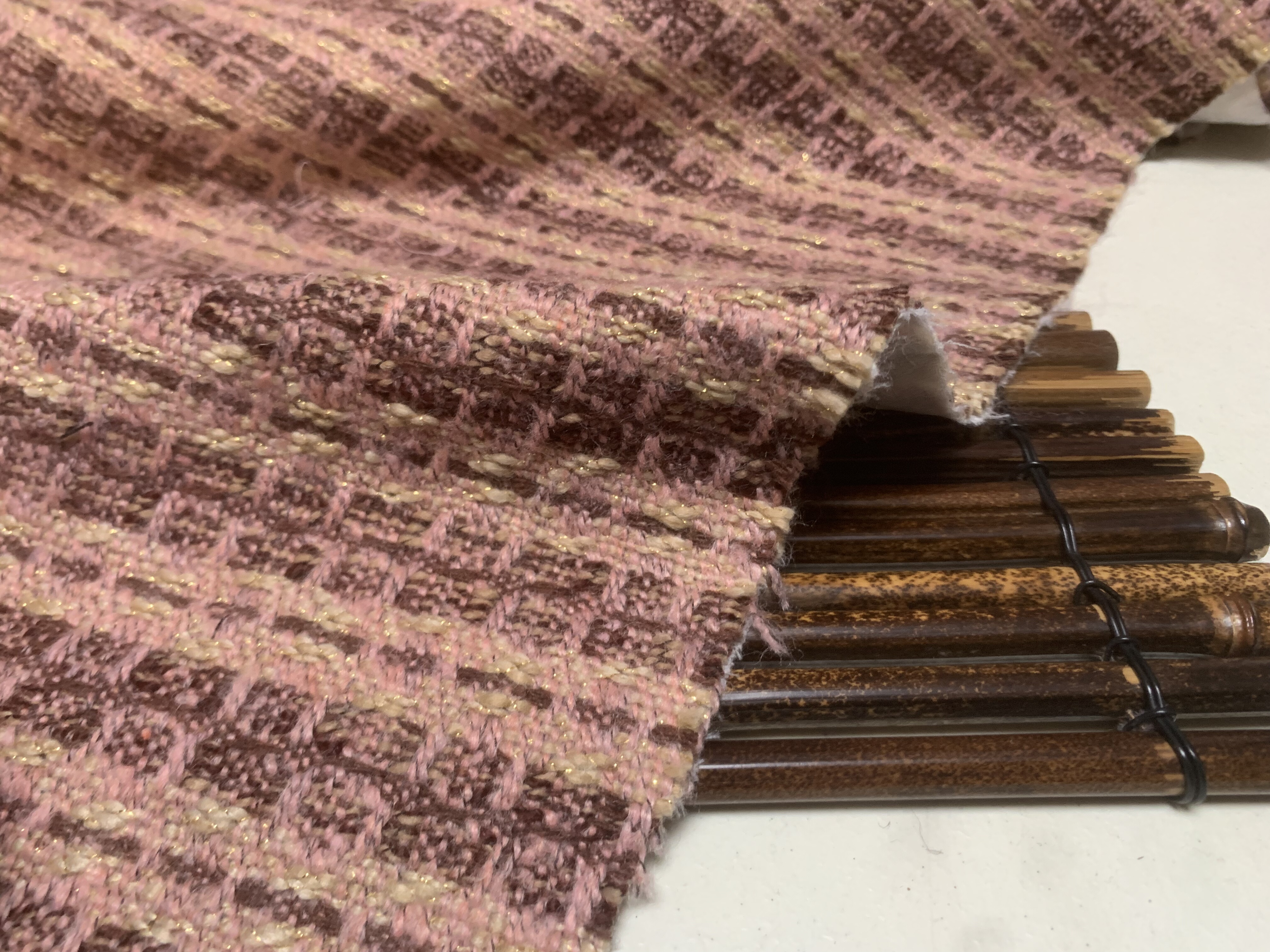 L1024 小香风羊绒设计师布料1.50米乘1.40