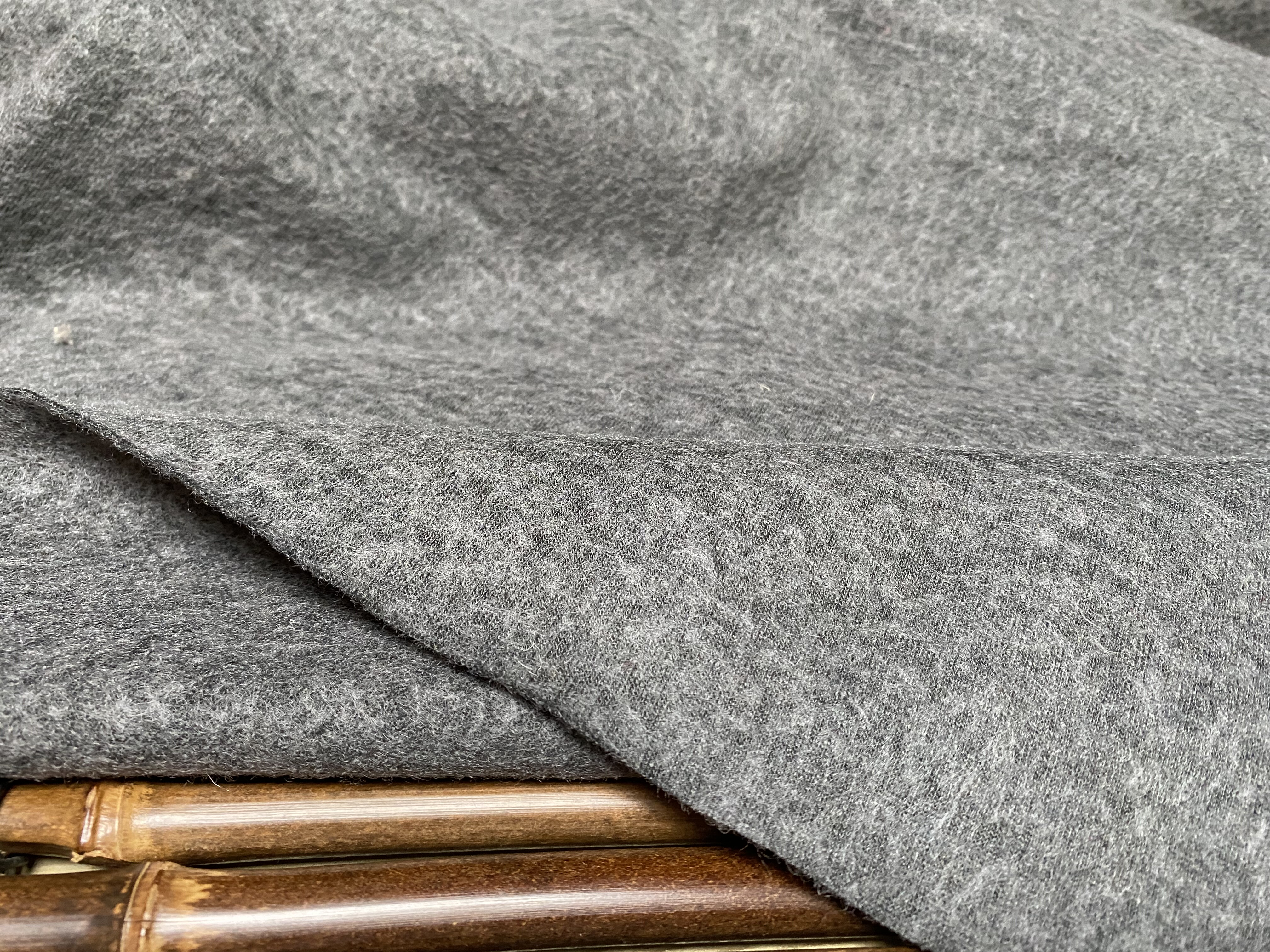 T123 双面针织羊绒设计师布料3米×1.4米