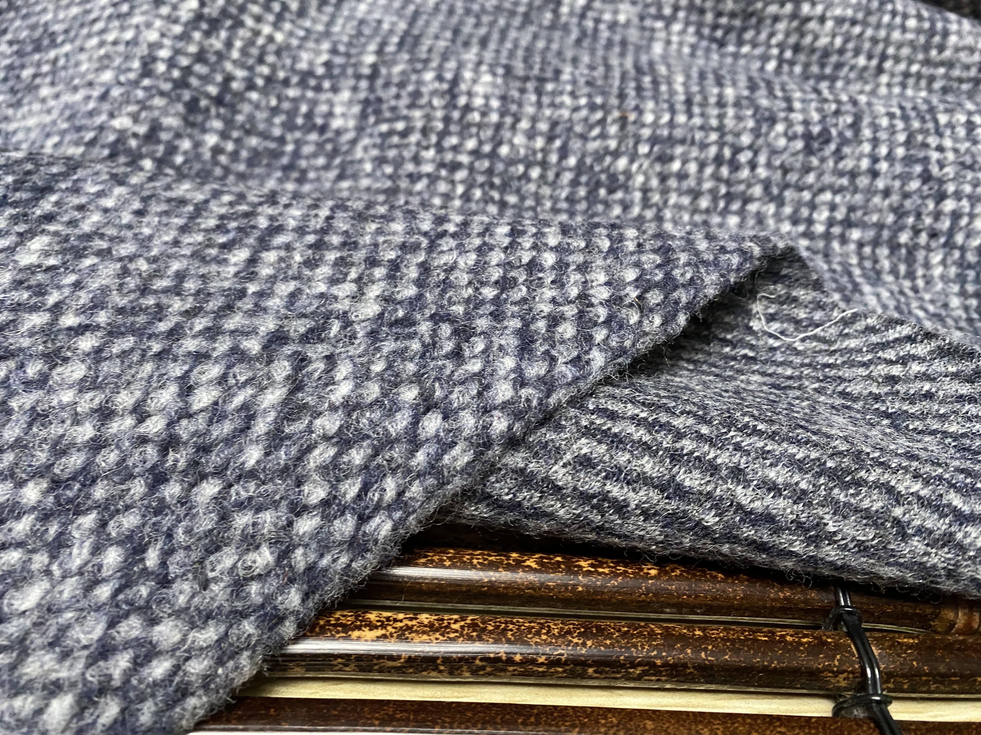 T1120 针织羊绒设计师布料1.3米乘1.55米