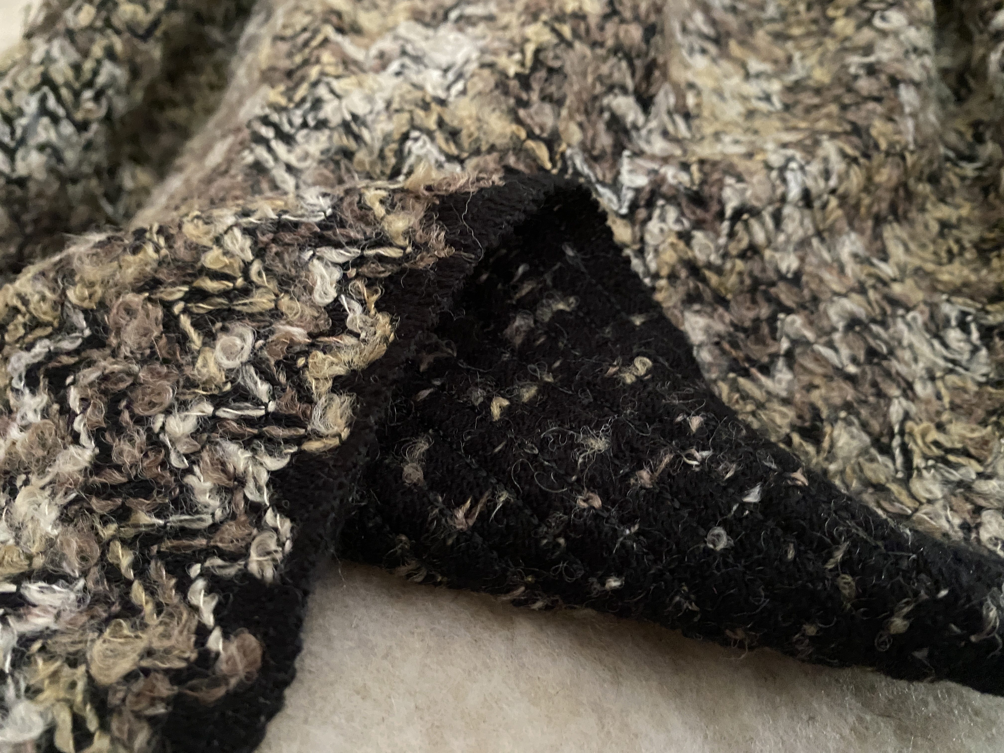 d0121 圈圈小香风针织羊绒设计师布料三米乘1.40,居家布艺,海绵垫/布料/面料/手工diy,淘宝优惠券,粉丝福利购,淘宝优惠卷