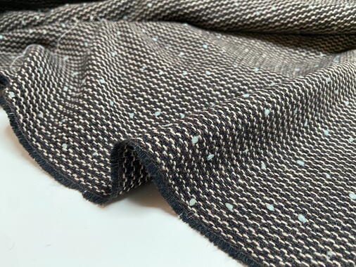 L103 小香风羊毛设计师布料1.50米乘1.40