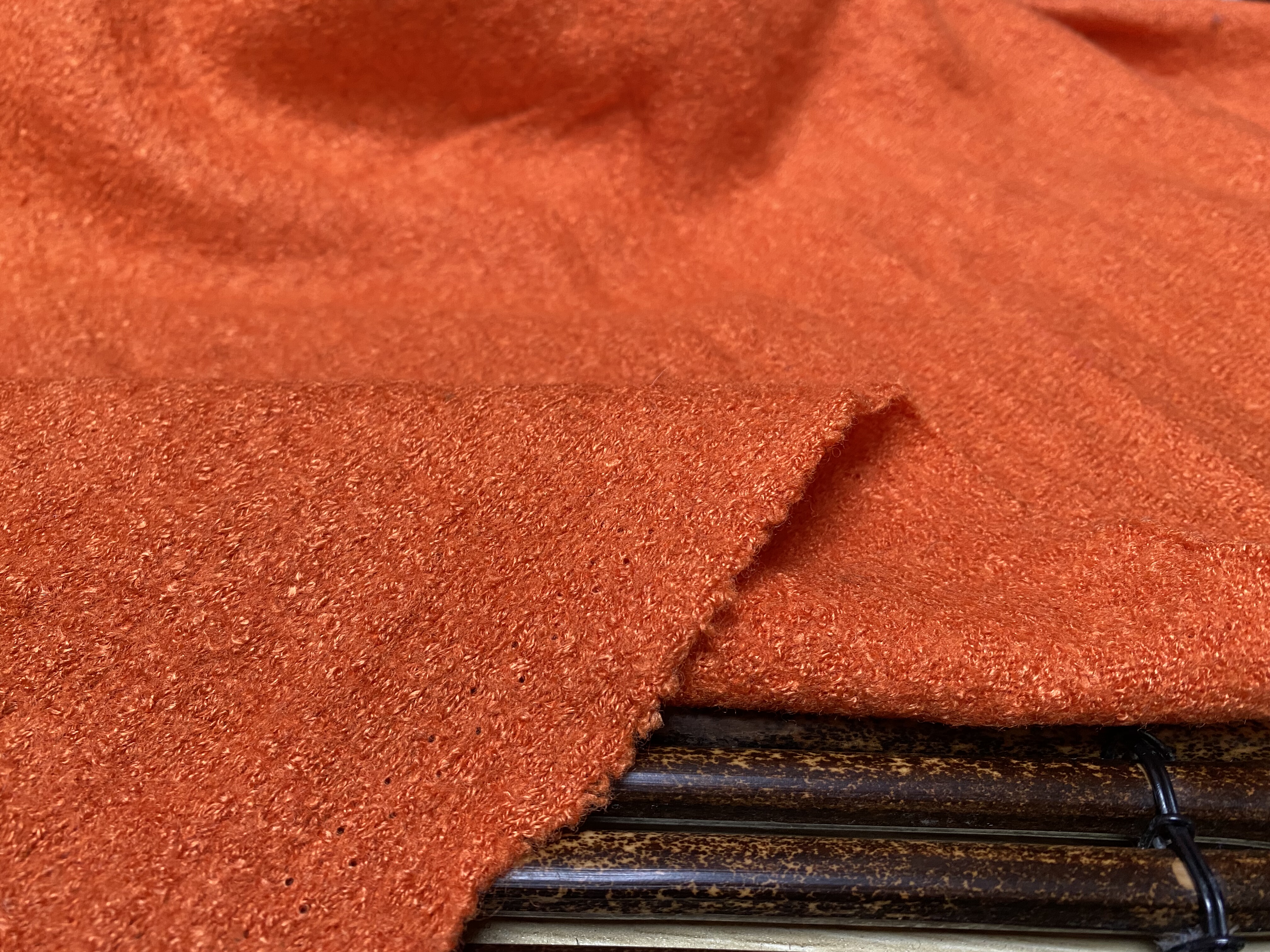 T1129 双面针织羊绒设计师布料1.5米×1.4米