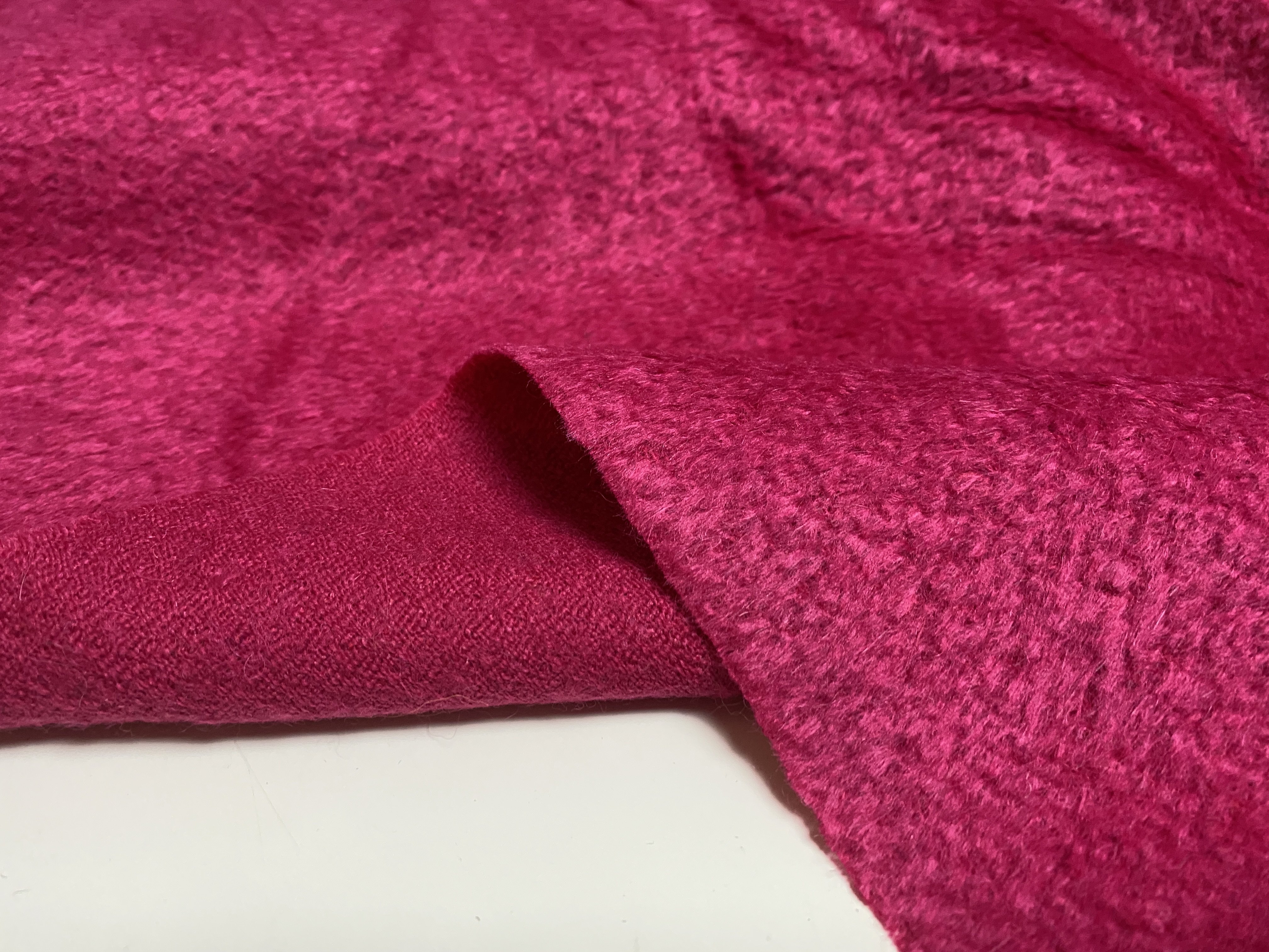 L1221 蚕丝羊绒设计师布料1.20米乘1.10