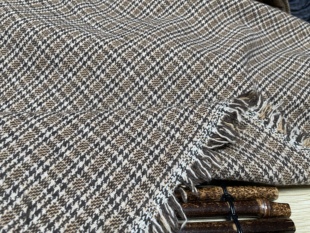 T1227编织羊绒设计师布料2.8米乘1.45米