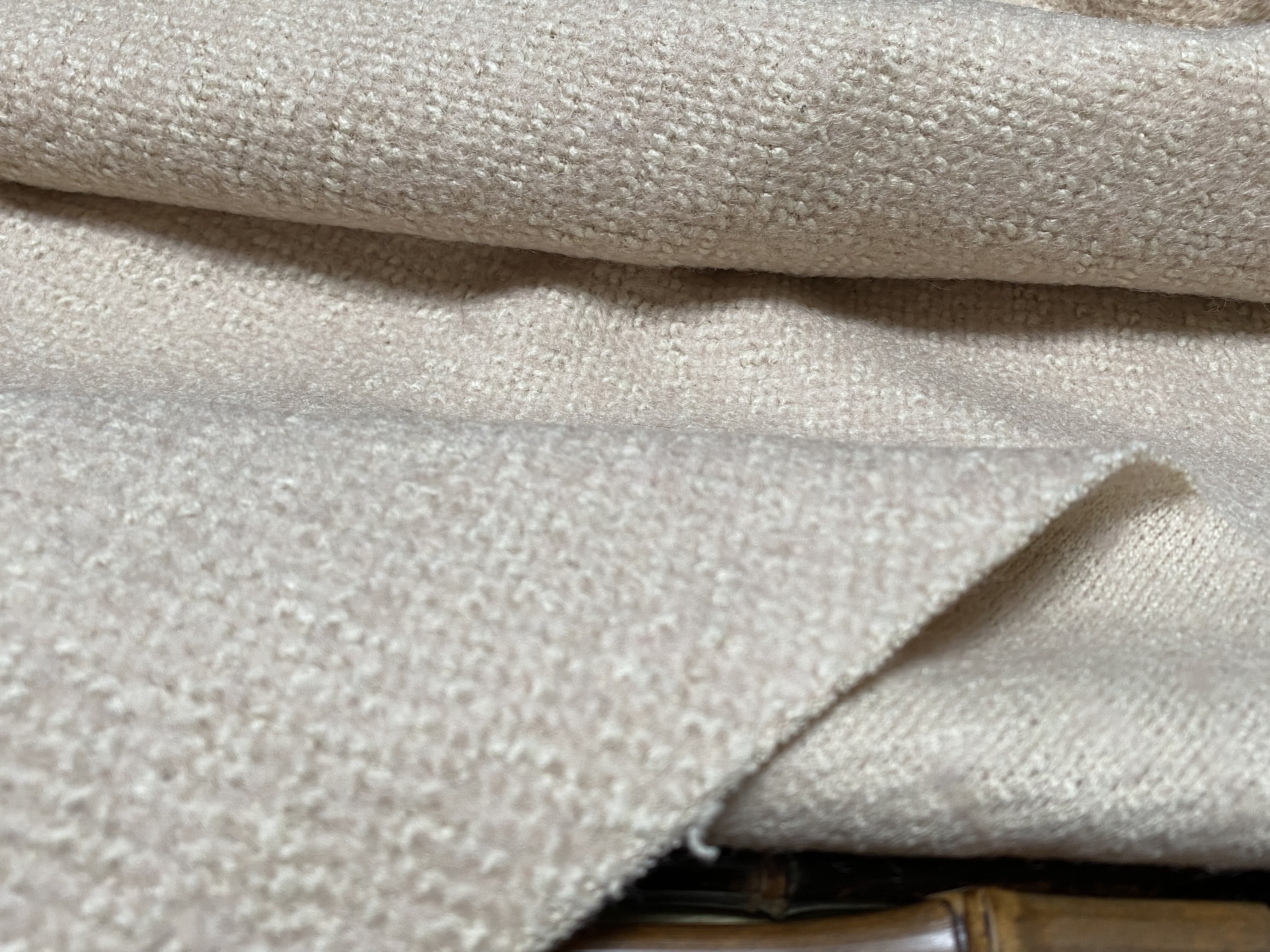 T1124 针织羊绒设计师布料1.5米×1.4米