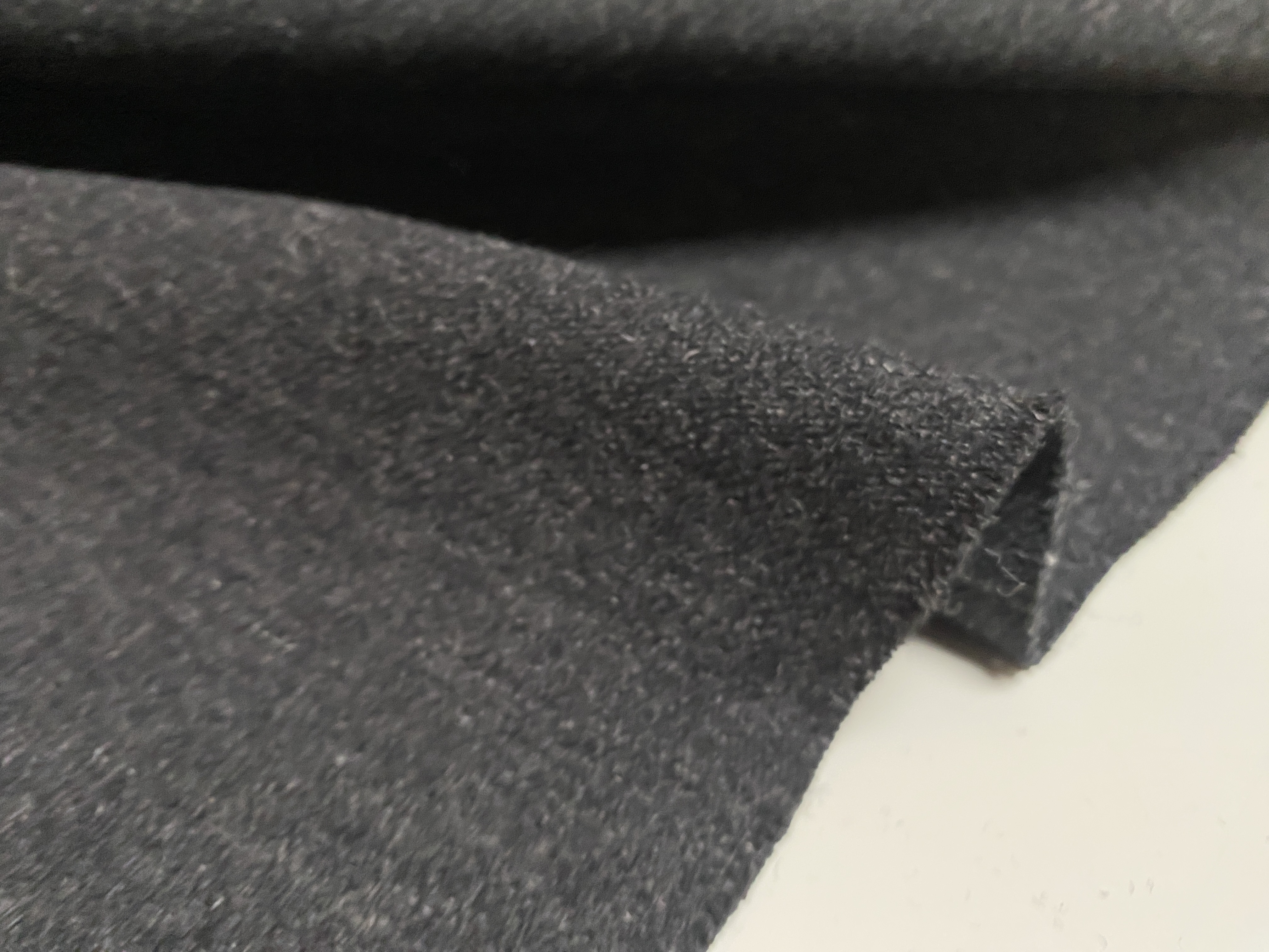 L1114 日本复古牛仔羊毛设计师布料三米乘1.40