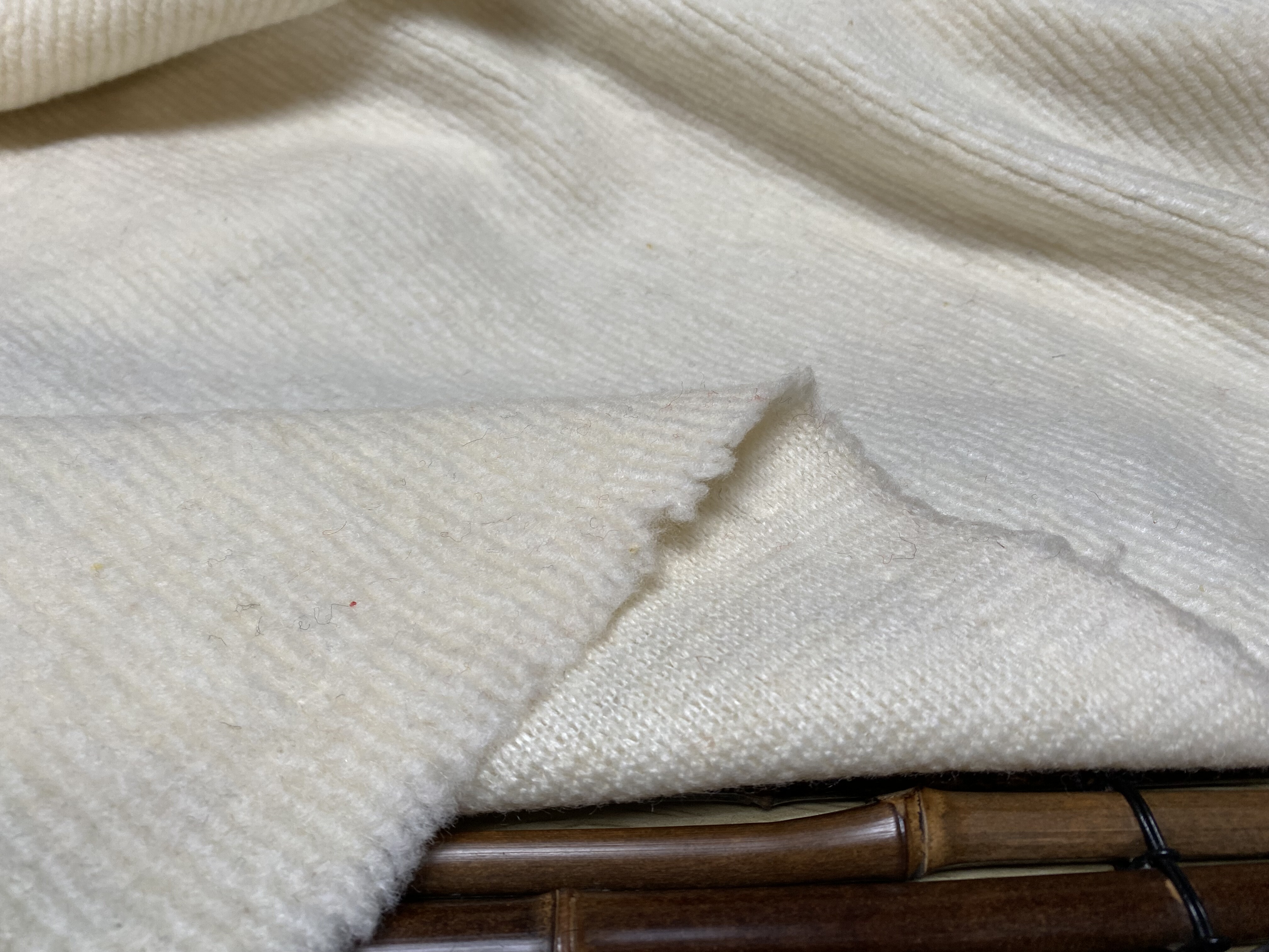 T1126 双面针织羊绒设计师布料1.5米乘1.4米