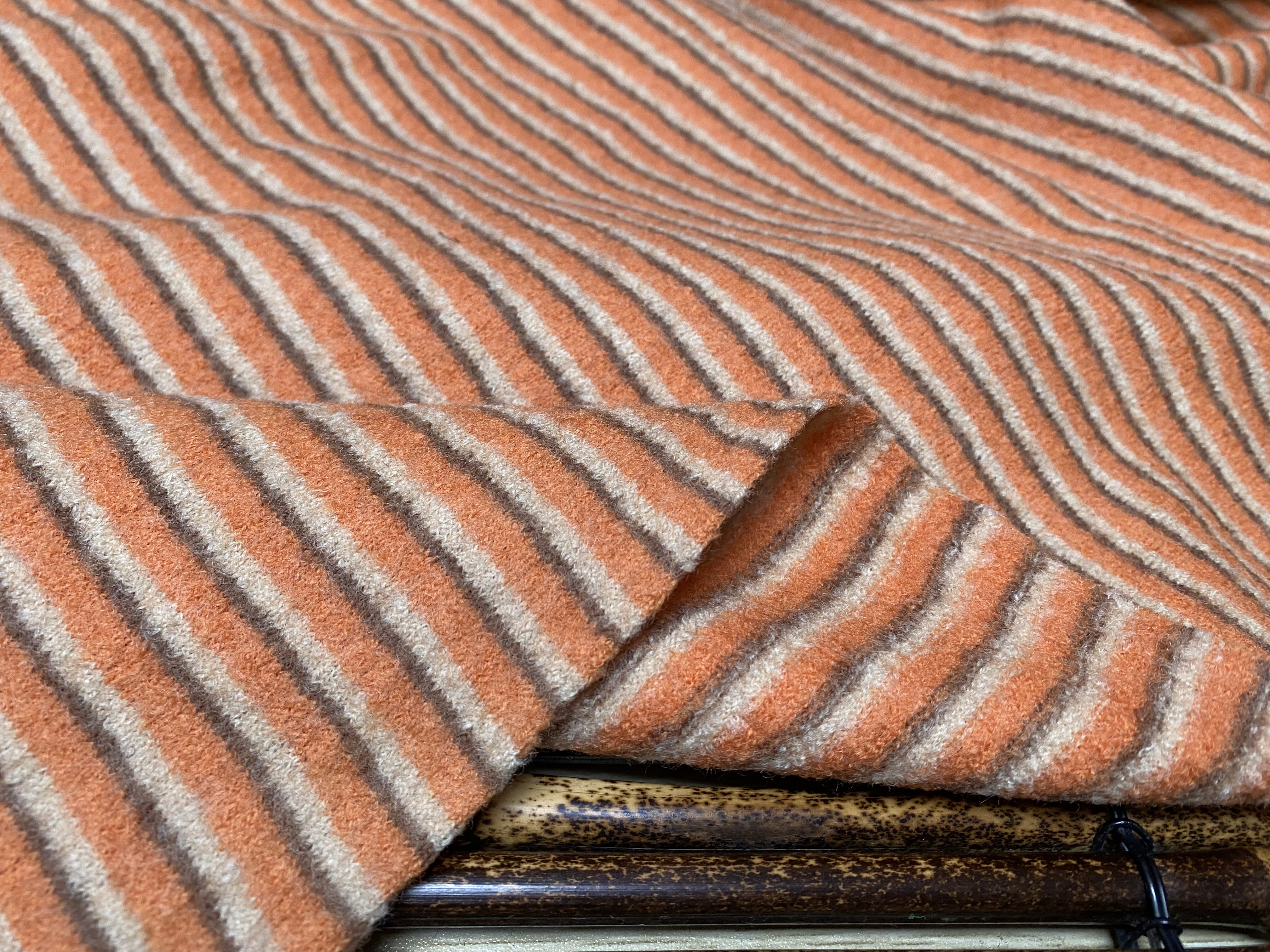 T1130 日本针织羊绒设计师布料1.5米×1米