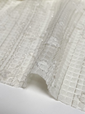 L040808 雪纺提花设计师布料3米乘1.4米