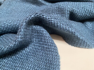 L0112 小香风针织羊绒设计师布料1.30米乘1.65