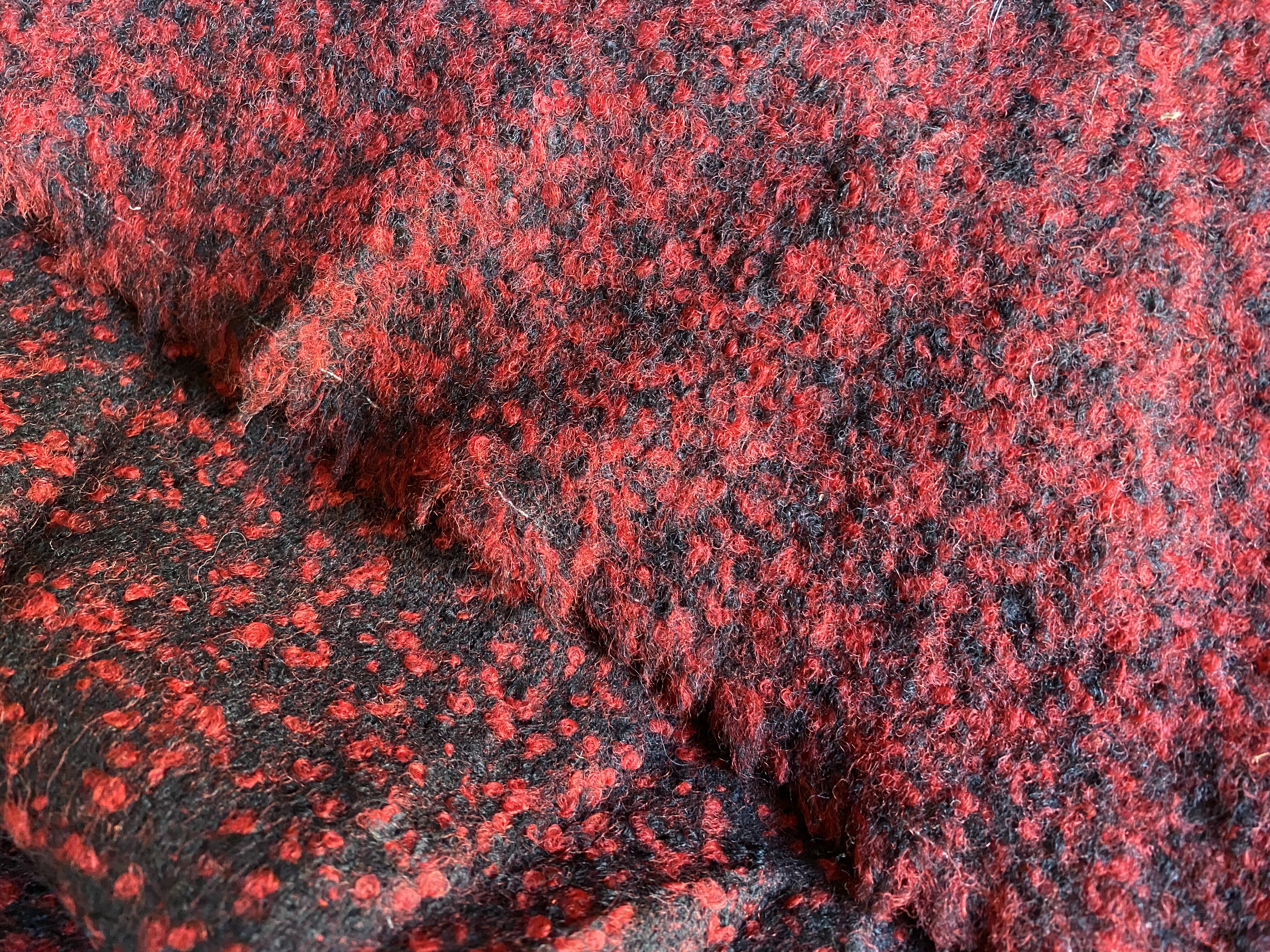 D11181双面羊绒设计师布料1.5米×1.4米