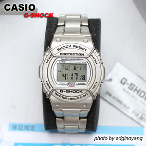CASIO卡西欧G-SHOCK DW-5700D-8JF 不锈钢表带 金属旋盖 全新结束