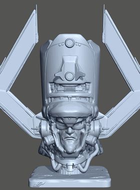 3d打印图纸模型素材STL高精行星吞噬者手办圆雕图F1820