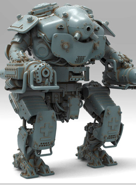 3d打印图纸模型素材手办stl机甲高精雕刻圆雕图F1616