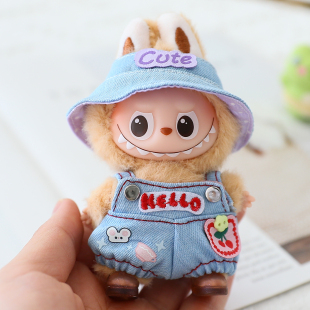 4.0拉布布娃衣四代心底密码系列可爱背带裤套装迷你拉布布衣服鞋