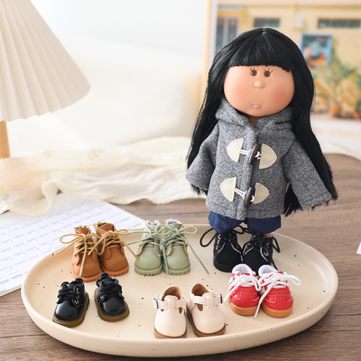 （仅鞋子）24cm西班牙土豆娃娃鞋子mia公仔皮鞋靴子鞋换装配件