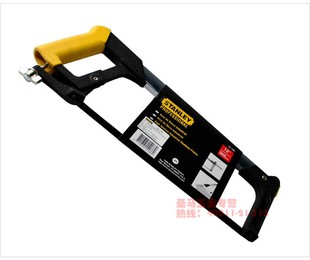 史丹利金属方管钢锯架手弓锯锯条木工锯子手锯锯弓 15-166 清