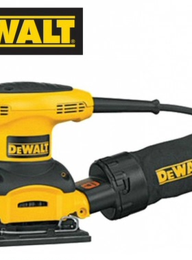 DEWALT 得伟 D26441 砂光机 平板手持式砂磨机 108x115mm 230W