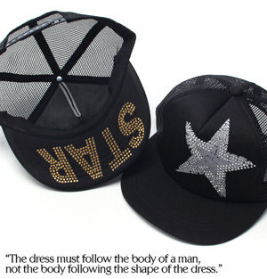 韩国五角星帽子价格 韩国五角星帽子图片 星期三