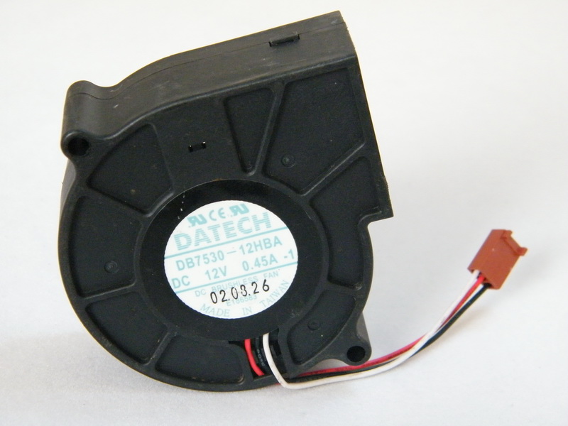 原装台湾 DATECH 12V0.45A 7CM 轴承 涡轮离心风扇 鼓风机