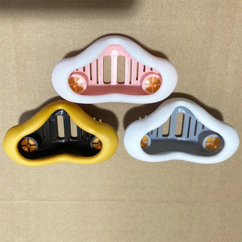 逸启舒双阀鼻罩软胶配件 贴脸软胶易损件配件