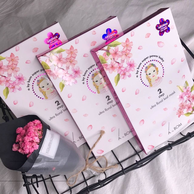 多妈爱物 韩国A. by Bom超能婴儿桃花面膜单片 艳若桃花 宠爱一生