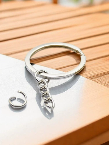 Качественный брелок для ключей с застежкой, 100 шт, 30mm, 32mm, 35mm