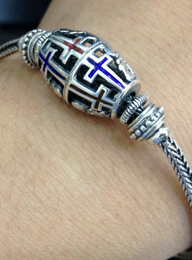 泰国进口--s925泰银--珐琅工艺