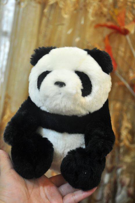 日单 上野动物园 手感爆好的国宝熊猫 儿童教育毛绒公仔