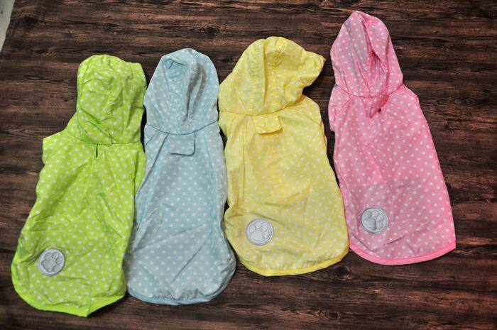 日单 超薄 透气背心 狗狗 宠物雨衣 宠物家居服 防尘防花粉防小雨