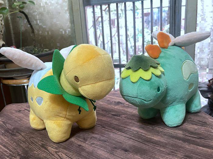 外单 肥胖胖款q版恐龙 毛绒公仔