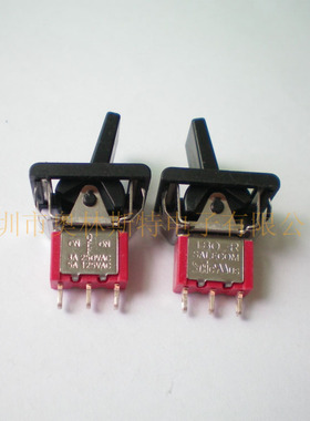 台湾SH开关 报警器开关 三脚三档双复位 T80-R 单刀双复位开关