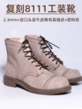 American Cowhide Motorcycle Boots Retro 8111 рабочие ботинки
