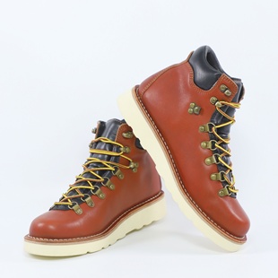 防水版/微瑕 山脉之光平替户外中高帮休闲工装靴真皮手工机车男靴