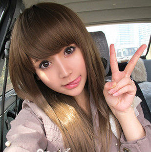 Perruque Long cheveux raides - Ref 2609701 Image 1