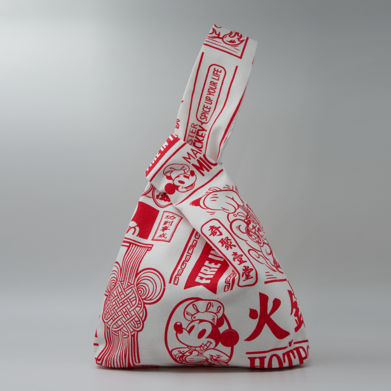 日式套结手腕袋手机钥匙随身折伞伴手礼水杯便当饭盒国风拎包中号