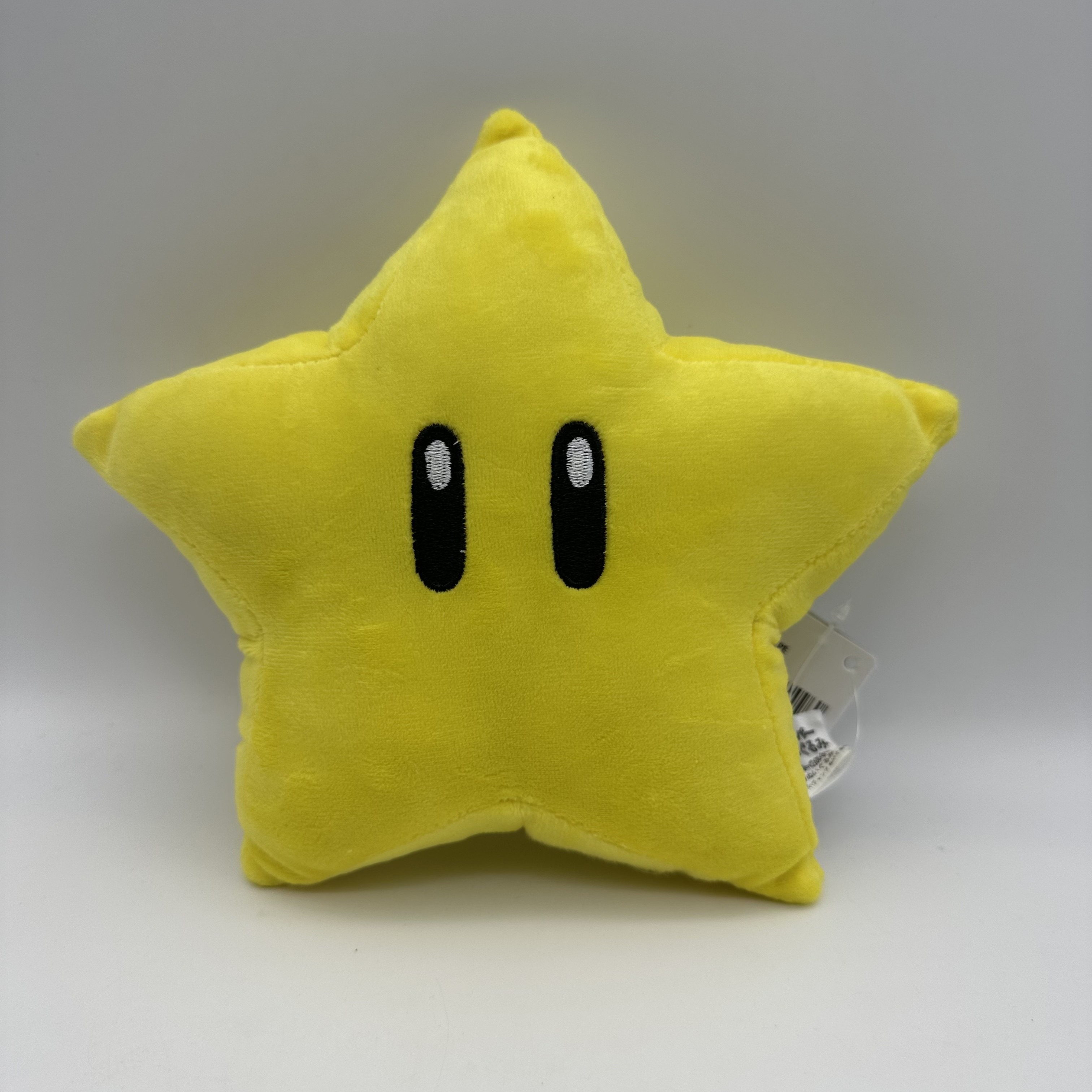 19cm 玛丽 马里奥  小号 黄星 五角星 星星 毛绒公仔 抱枕 带吊牌
