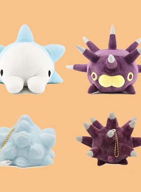 小精灵剑盾雪吞虫啪嚓海胆拳海参口袋妖怪pacha毛绒公仔玩偶玩具