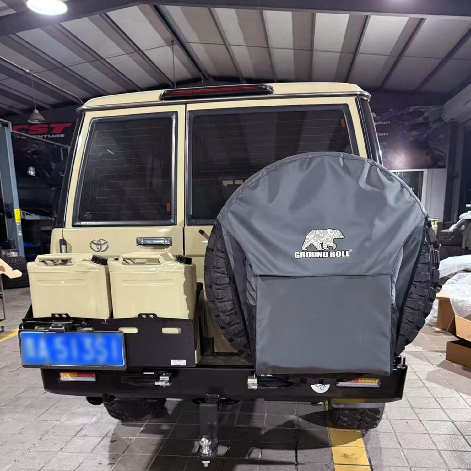 丰田LC71/76/78备胎罩收纳包高密度防水耐寒耐老化265/285胎可用