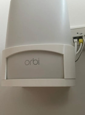 适用Netgear网件 Orbi RBK50 RBR50 RBS50墙面支架收纳架壁挂底座