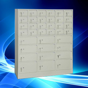 好猫贵重物品保险箱子母锁双钥匙酒店宾馆大堂保险柜寄存柜36门