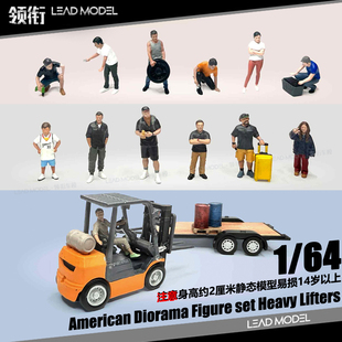 【领衔】出货|Car Meet Influencers 64人偶模型American Diorama