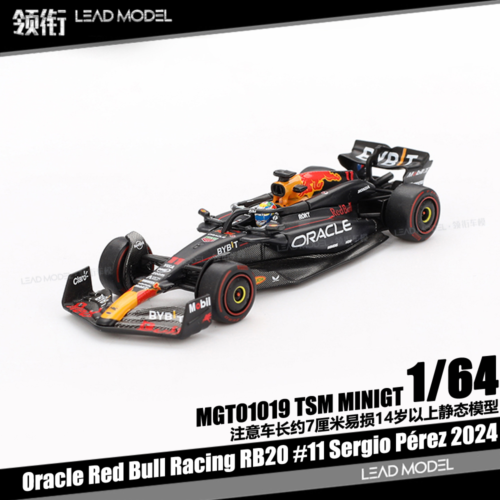 【领衔】预订|RB20 #11 Sergio Pérez 2024 MINIGT 64赛车模型F1
